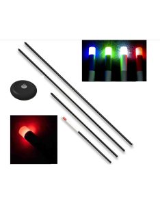   DG Világító Alkonykapcsolós Dőlőbója - súllyal, 3,25m Piros